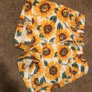 AMERICAN APPAREL SUNFLOWER SHORTS WOMENS 30/31